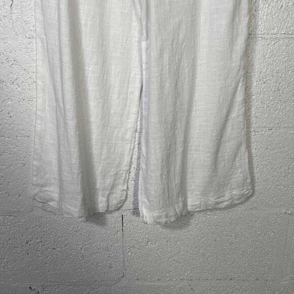 Cotton on Women's Relaxed Beach Pants Cover-up - White small - Picture 7 of 9